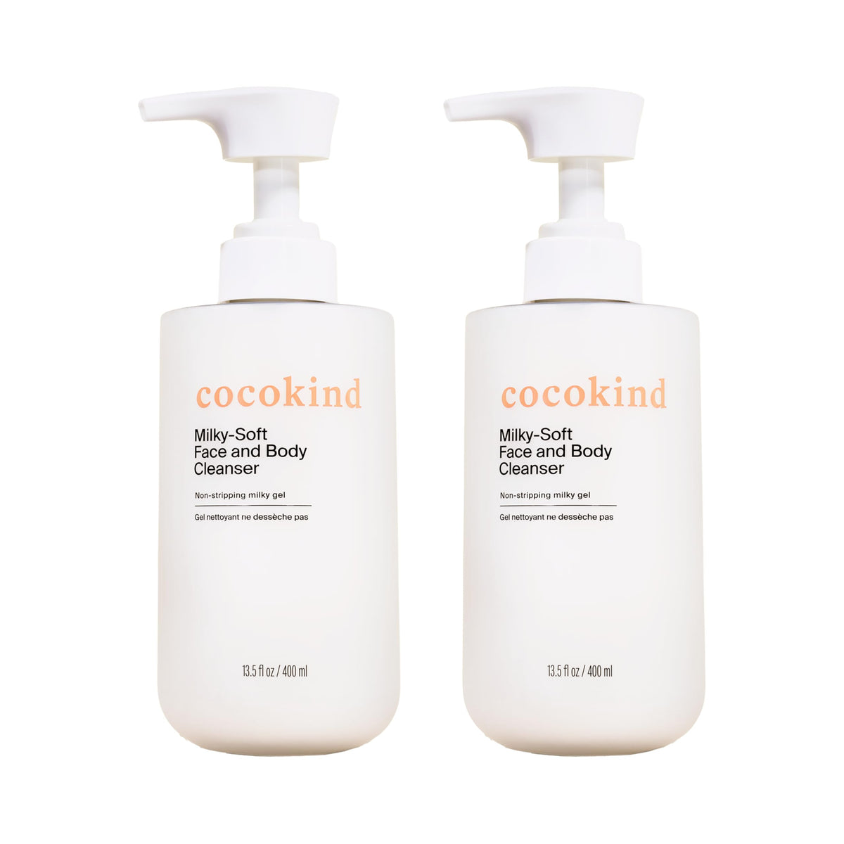 Cocokind Milky Soft Face & Body Cleanser front view