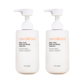 Cocokind Milky Soft Face & Body Cleanser front view