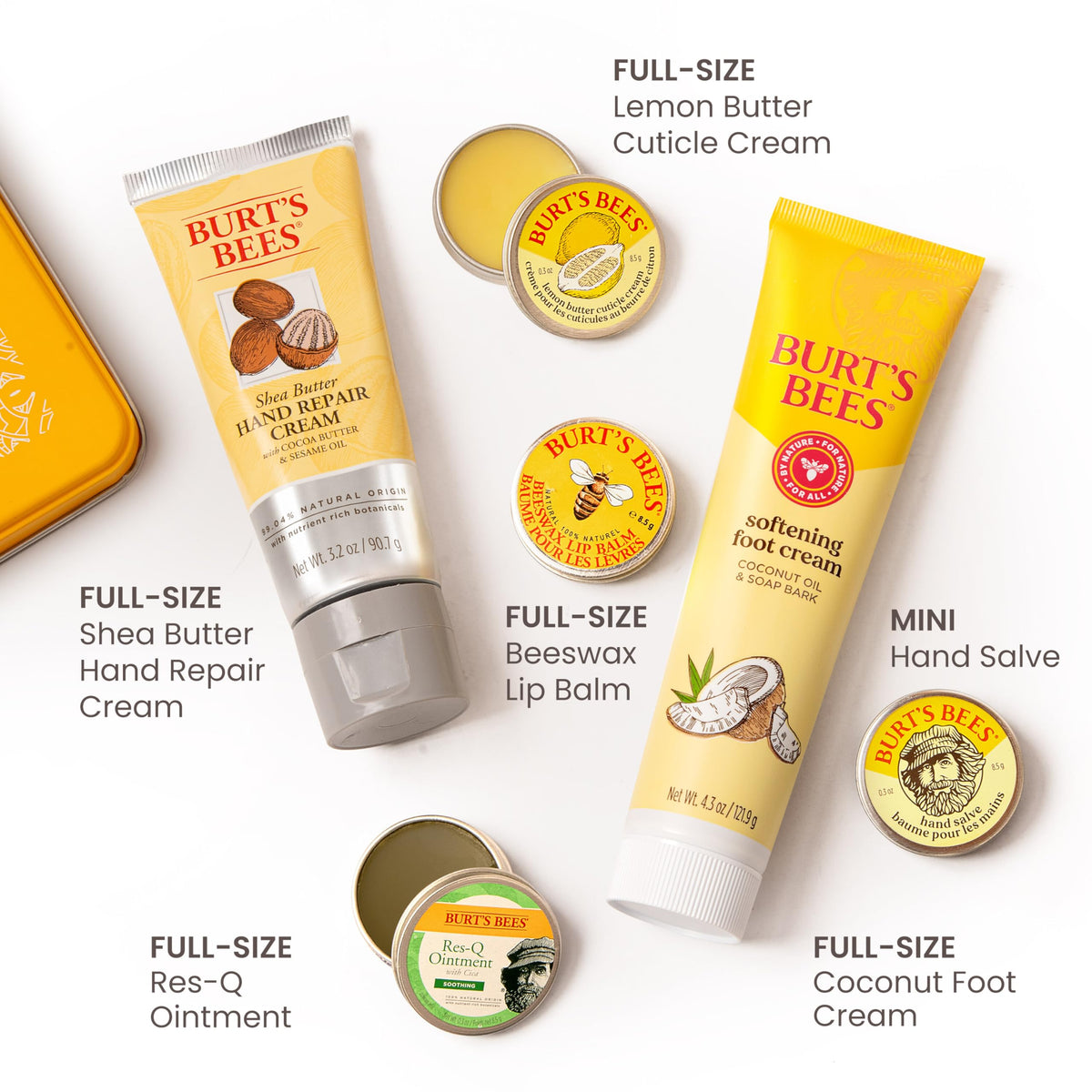Coconut Foot Cream from Burt's Bees Classics Gift Set