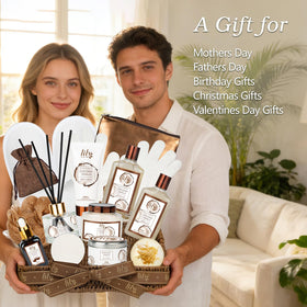 Coconut Vanilla shower gel and bubble bath from the gift set