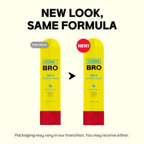 Code Bro Men's Intimate Wash Beach Ballz on a shelf