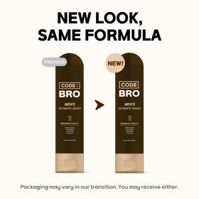 Code Bro Men's Intimate Wash Brownie Point 250ml ingredients list