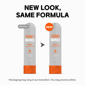 Code Bro Men's Intimate Wash Coco-Nuts in a gym bag