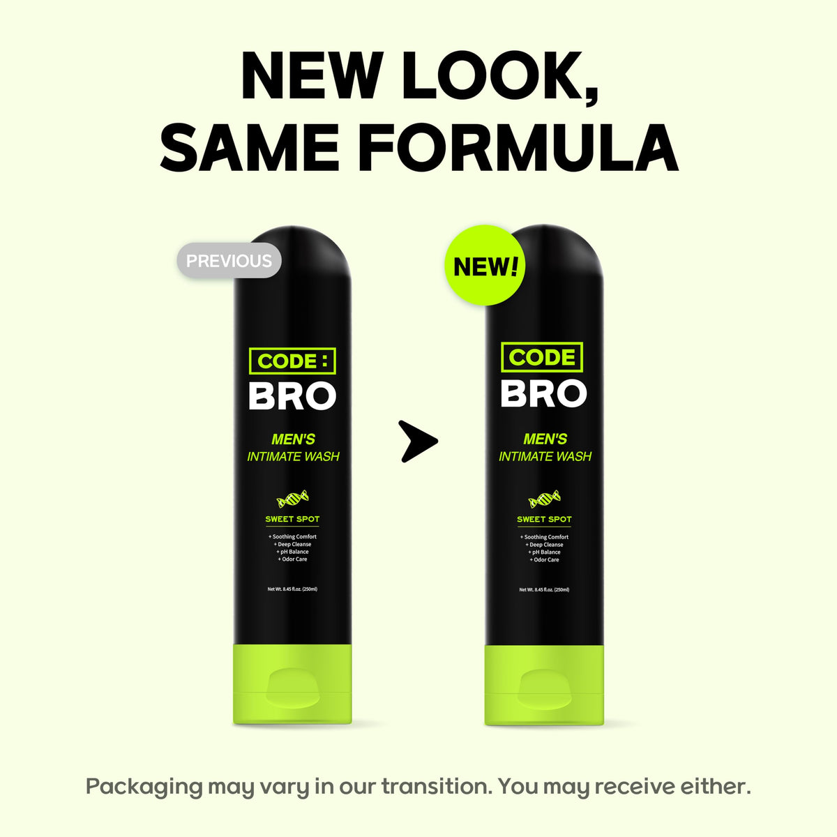 Code Bro Men's Intimate Wash Sweet Spot lifestyle use