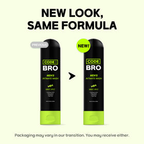 Code Bro Men's Intimate Wash Sweet Spot lifestyle use