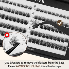 CoFier cotton swabs included in the lash kit