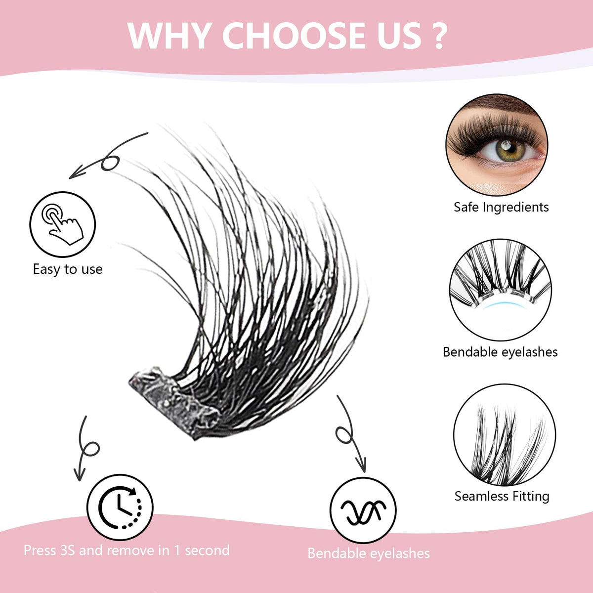 CoFier lash curler included in the kit