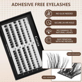 CoFier lash tweezer included in the Wispy Lash Clusters Kit
