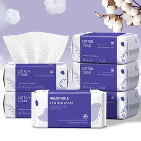 cokoness Disposable Face Towel 600 Count pack front view