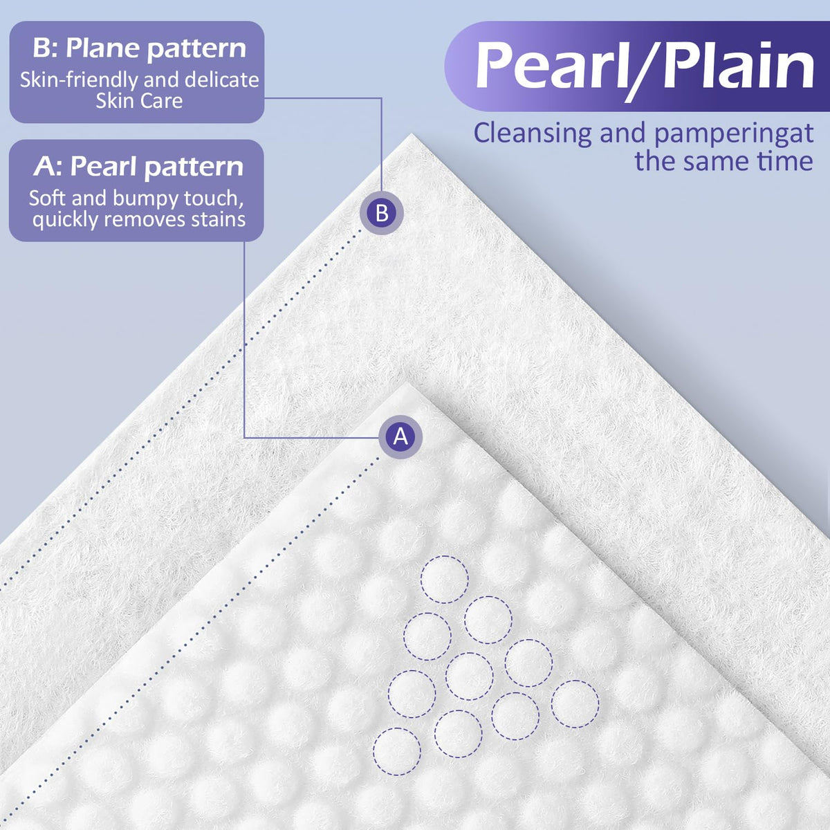cokoness Disposable Face Towel 600 Count towels close-up