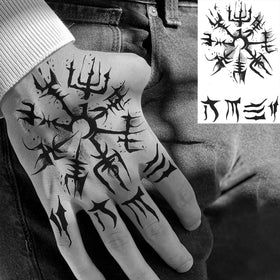 COKTAK packaging of temporary tattoos