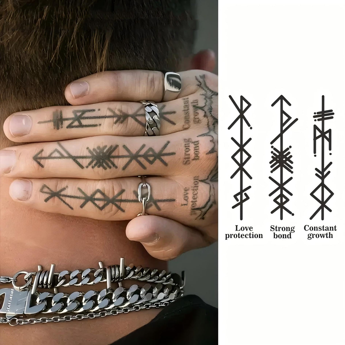 COKTAK realistic spider temporary tattoo sheet