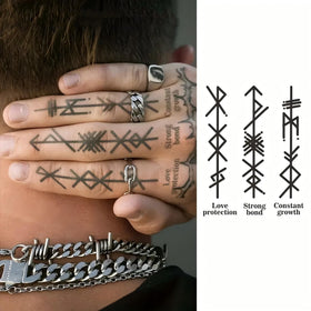 COKTAK realistic spider temporary tattoo sheet