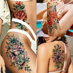 COKTAK temporary tattoos application process