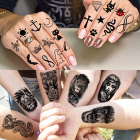 COKTAK temporary tattoos for Halloween makeup