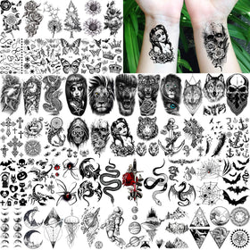 COKTAK temporary tattoos on skin
