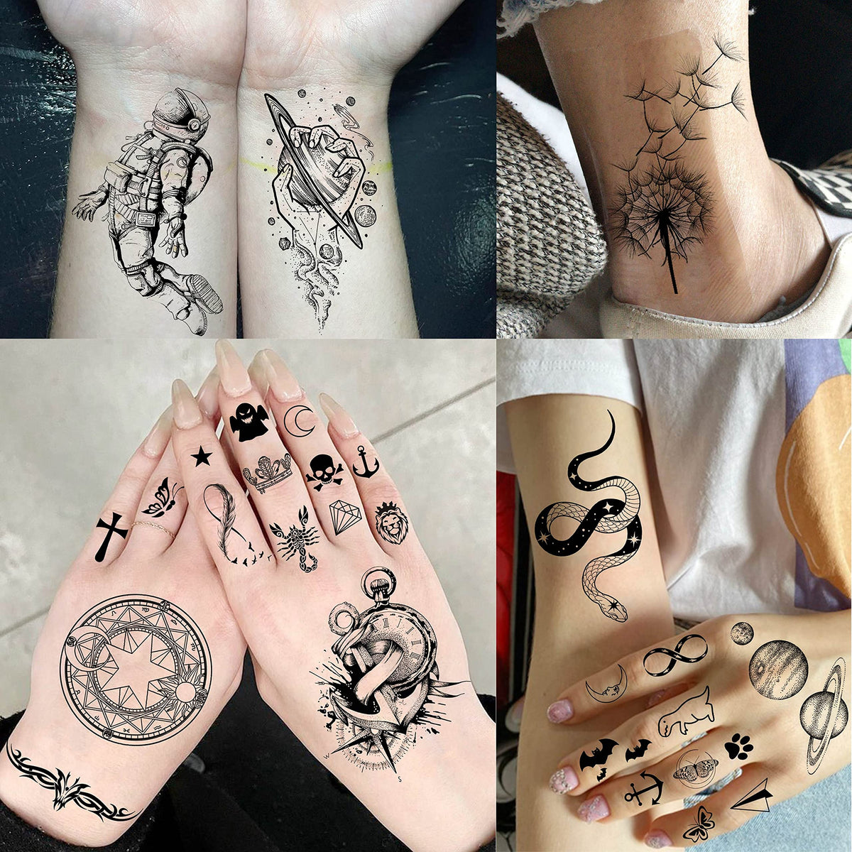 COKTAK temporary tattoos showcasing animal designs