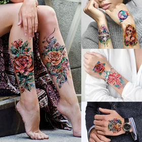 COKTAK temporary tattoos variety of designs