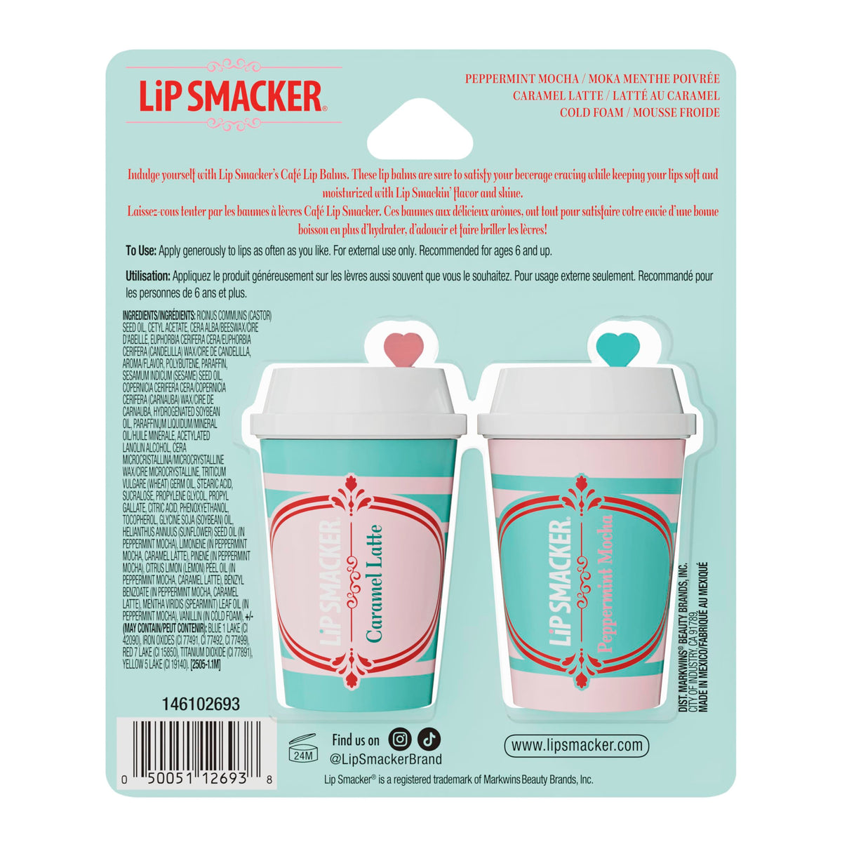 Cold Foam lip balm from Lip Smacker Holiday Café Trio