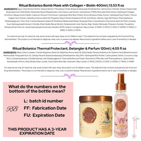 Collagen + Biotin Bomb Mask included in the kit