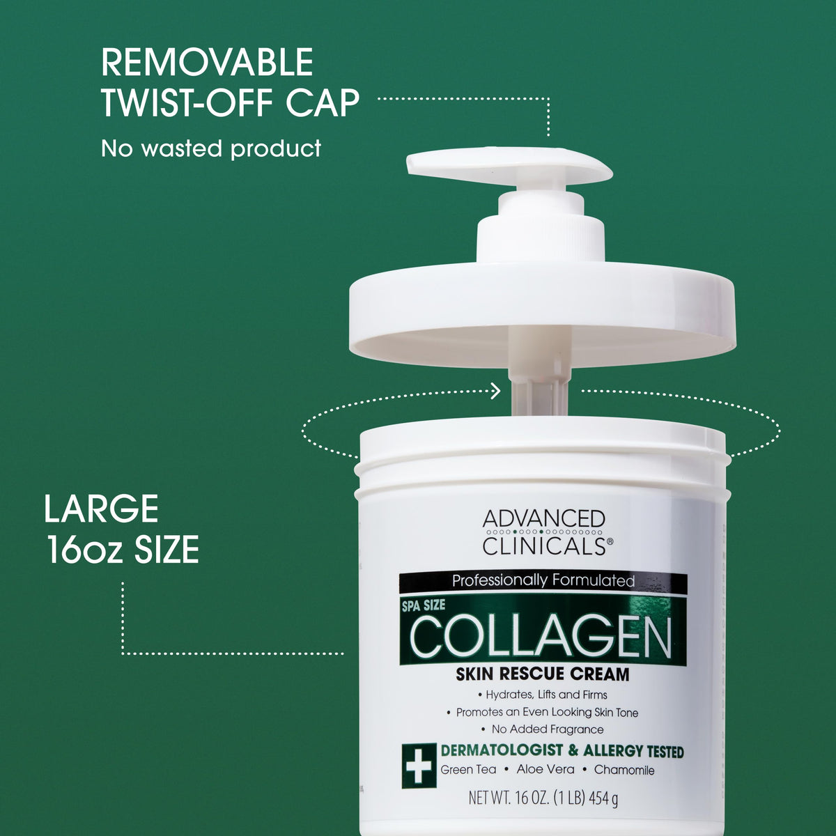 Collagen Body Cream texture close-up