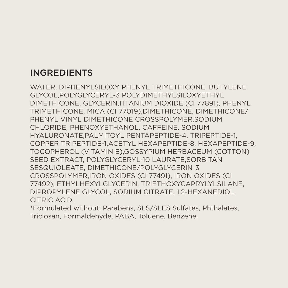 COLLEEN ROTHSCHILD Illuminating Tinted Eye Cream with makeup products