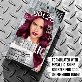 Color after tube from Got2B Metallics