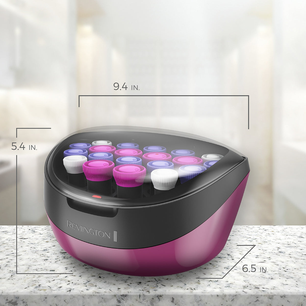 Color-coded clips for Remington Hot Rollers