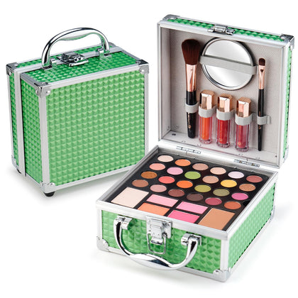 Color Nymph Beginner Makeup Kit with 24-colour eyeshadow palette front view