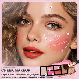 Color Nymph lip glosses in the makeup kit