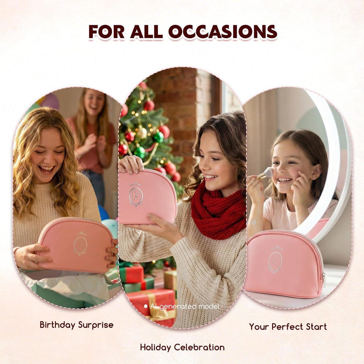 Color Nymph Makeup Kit for Teens with all items visible