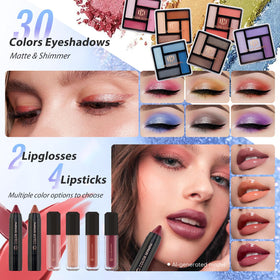 Color Nymph Makeup Kit showing 35 eyeshadow colours