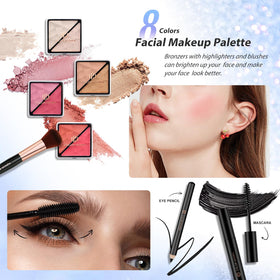 Color Nymph Makeup Kit with blush and highlighter