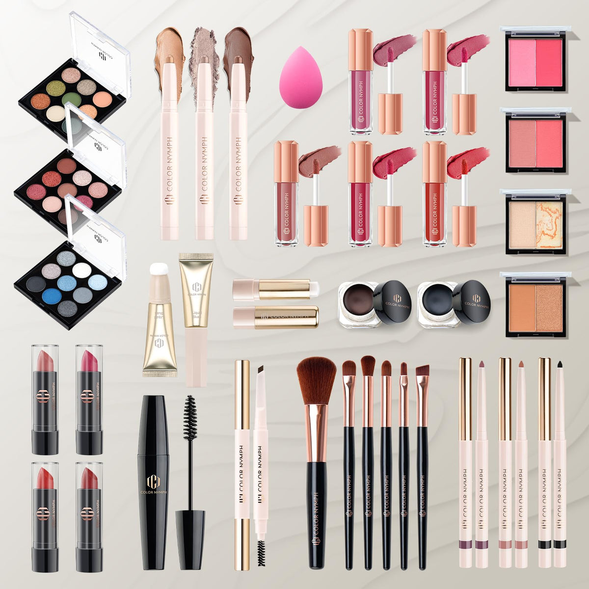 Color Nymph Makeup Set including foundation and blush