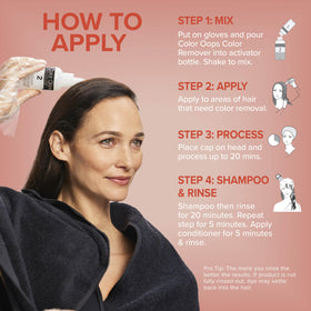 Color Oops Extra Strength Hair Color Remover ingredients