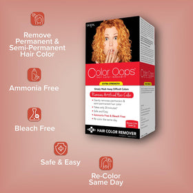 Color Oops Extra Strength Hair Color Remover lifestyle use