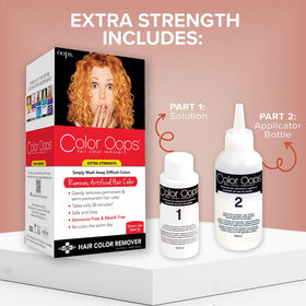 Color Oops Extra Strength Hair Color Remover packaging