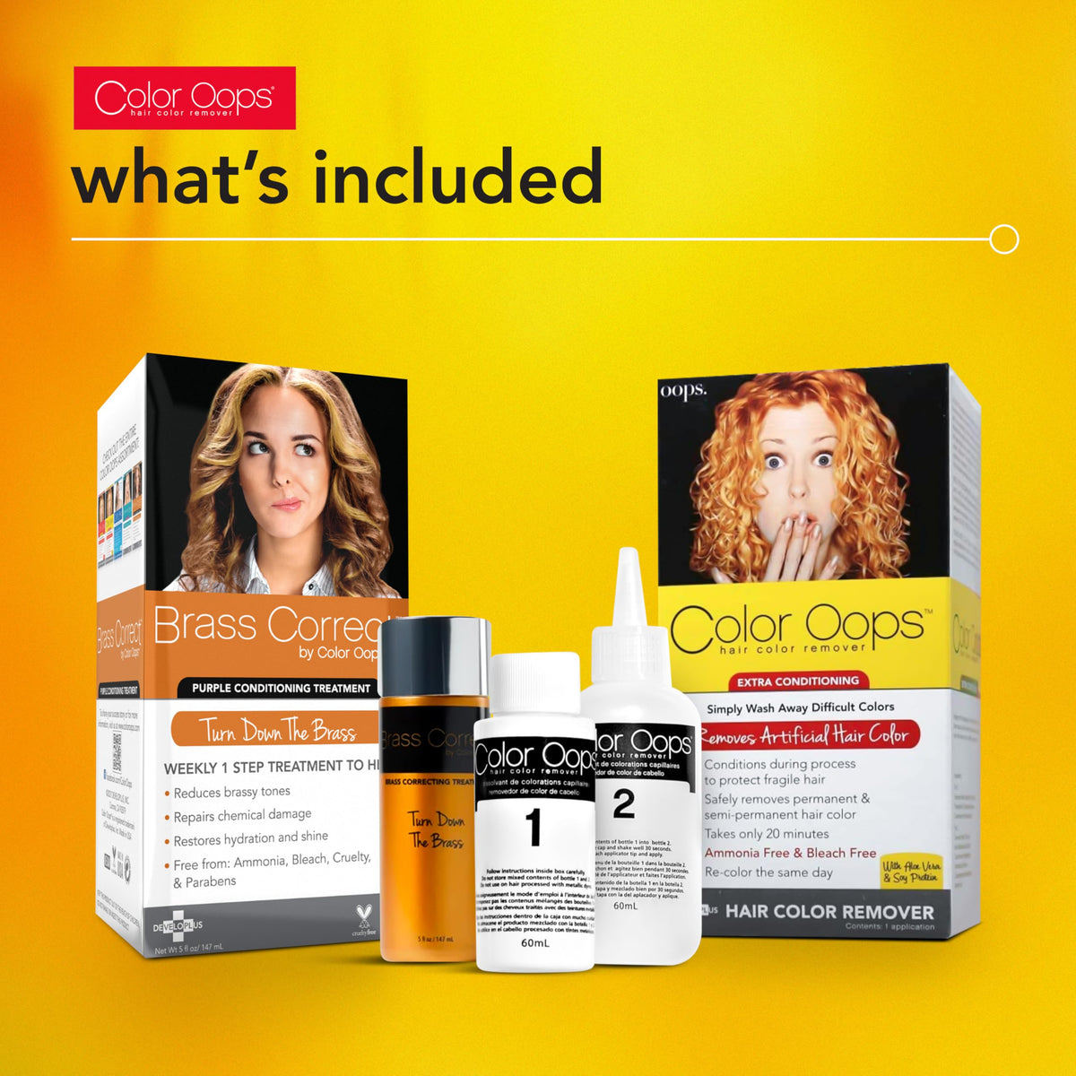 Color Oops Hair Color Remover bottle with packaging