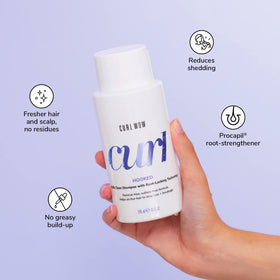 COLOR WOW Curl Wow Hooked Shampoo close-up of bottle cap