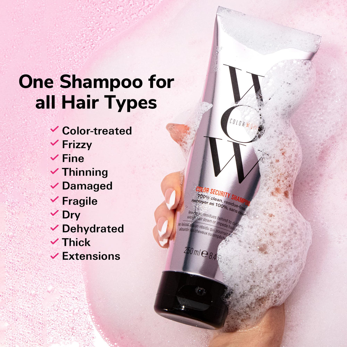 COLOR WOW Dream Clean Duo Shampoo and Conditioner set packaging