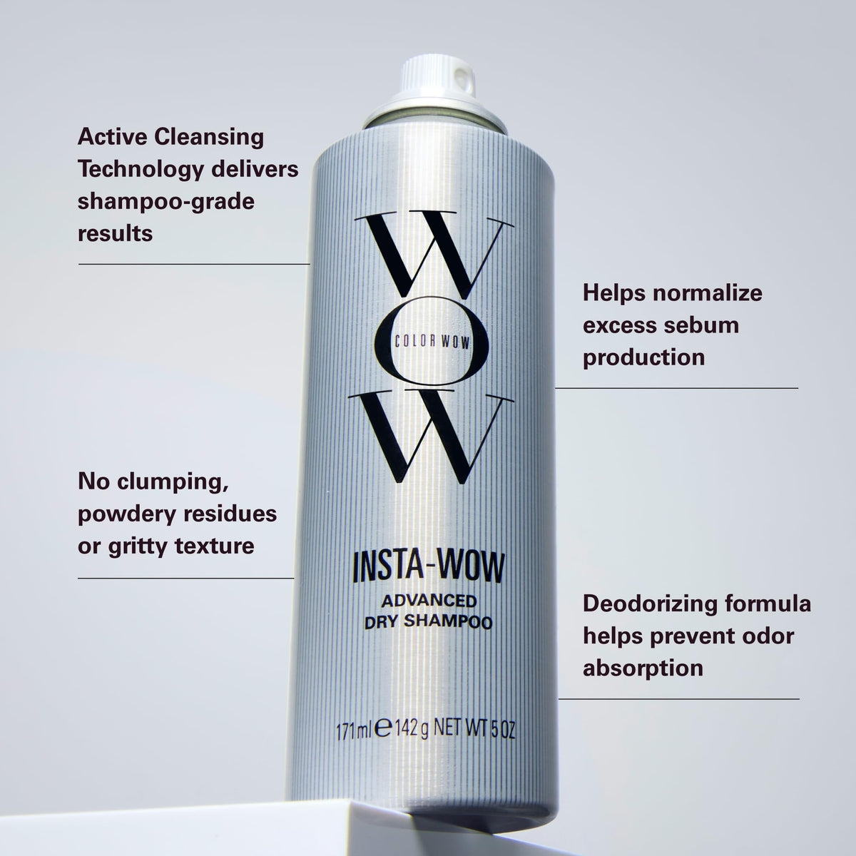 COLOR WOW Insta-WOW Advanced Dry Shampoo 181g packaging