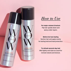 COLOR WOW Texturizing Hair Spray 249g close-up of nozzle