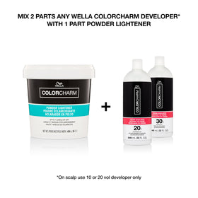COLORCHARM Cream Hair Color Developer 20 Volume texture close-up