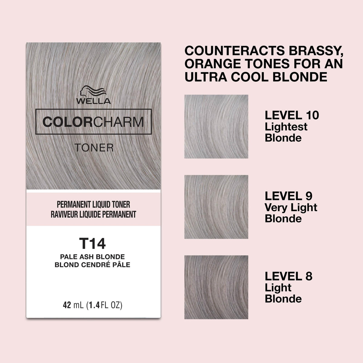 COLORCHARM Permanent Liquid Hair Toner back view