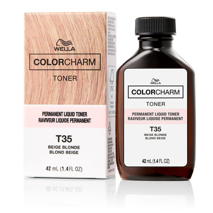COLORCHARM Permanent Liquid Hair Toner bottle front view