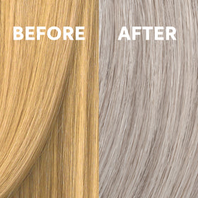 COLORCHARM T19 Toner results on blonde hair