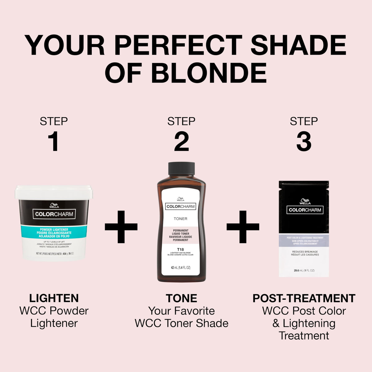 COLORCHARM toner with application tools
