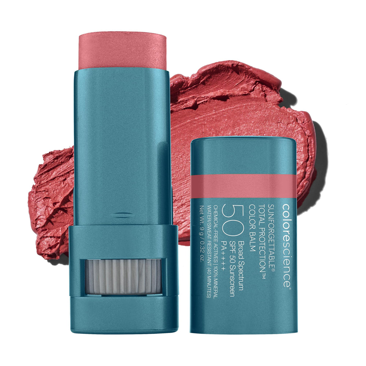 Colorescience Total Protection Colour Balm SPF 50 Pink Sky front view