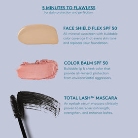 Colorescience Total Protection Colour Balm SPF 50 Pink Sky with other skincare products