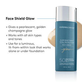 Colorescience Total Protection Face Shield Classic SPF 50 ingredients list